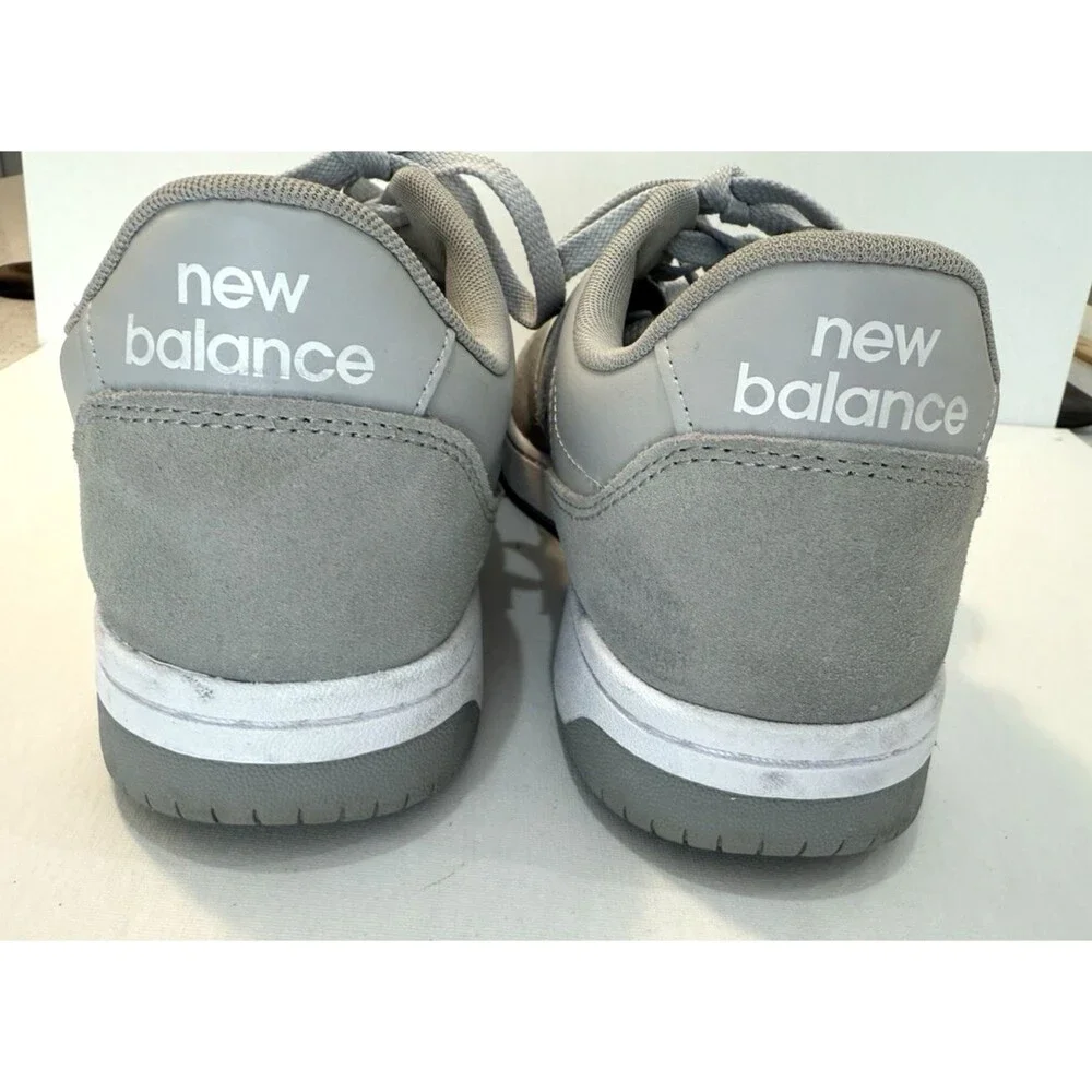 New Balance BB80GG1 Shoes Men's 12 Leather Low Top Sneakers Gray